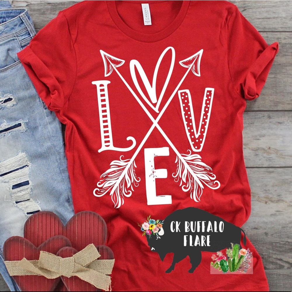 LOVE Valentines shirt